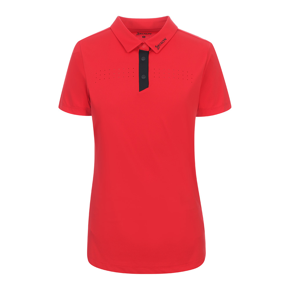 [스릭슨]가슴펀칭 반팔 티셔츠 SR20322TS62-RED
