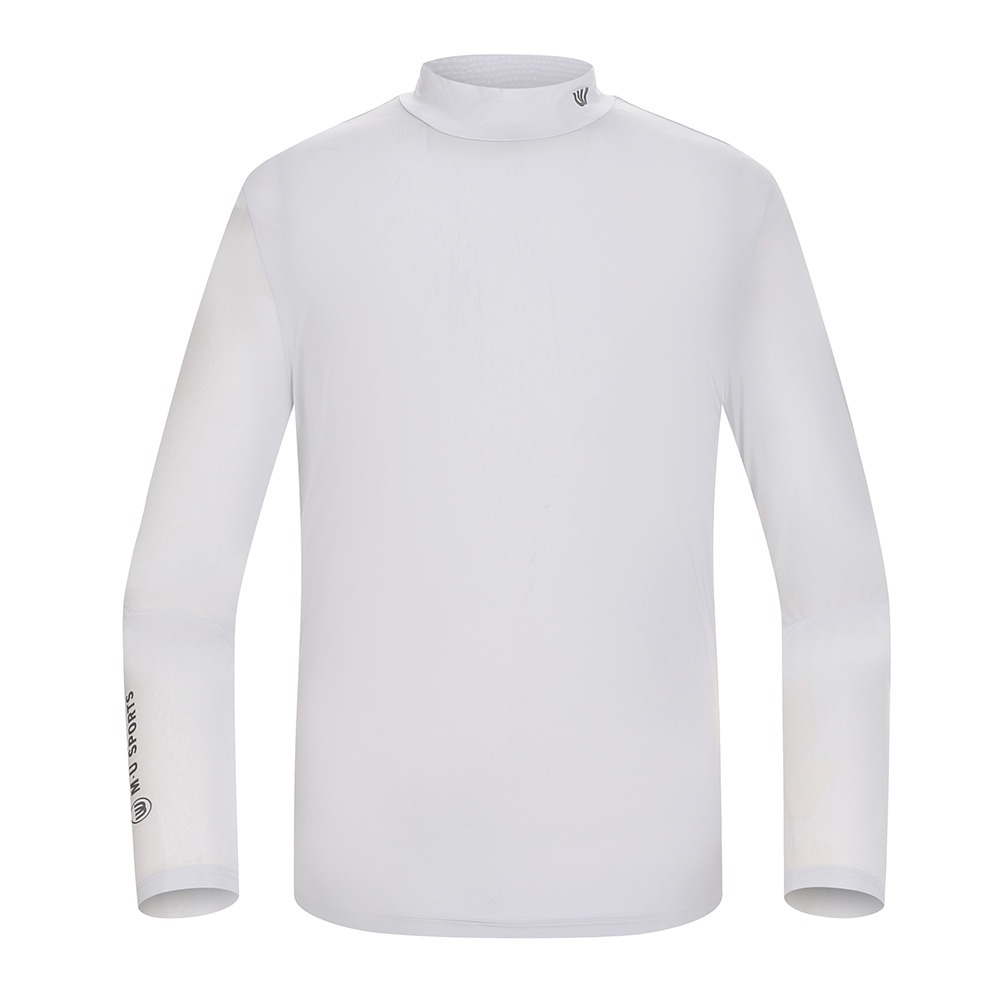 남성 패턴 냉감 터틀넥 티셔츠 MU22322PL52-LGR